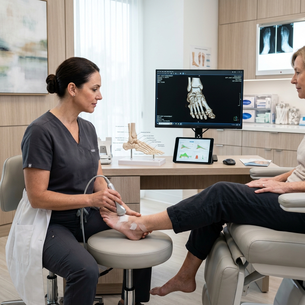 عظام القدم والكاحل